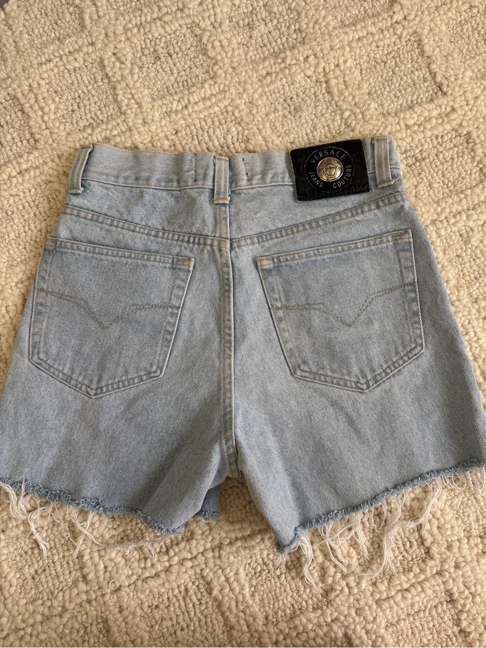 Versace denim shorts